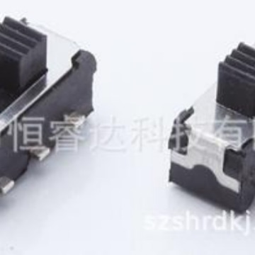 卧式直插微型大柄3脚拨动开关AS-1260 迷你型小大柄三脚拨动开关