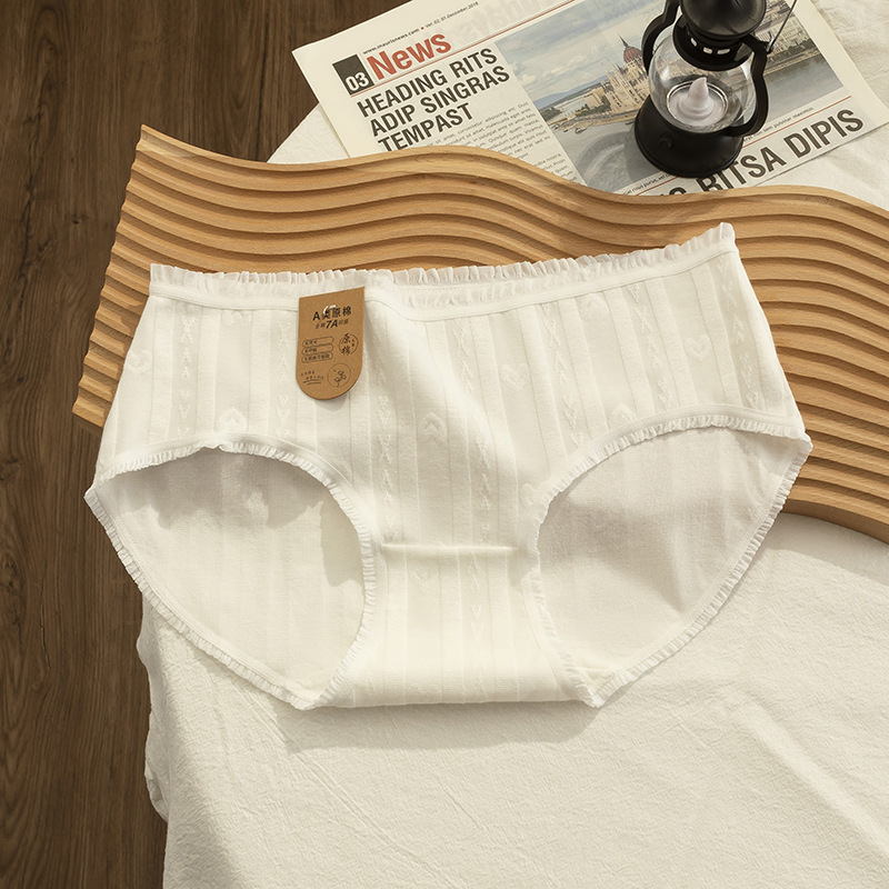 Pantalones de algodón para bebés de clase A. Pantalones de algodón 10A. Pantalones de algodón antibacterianas permeables a las niñas.