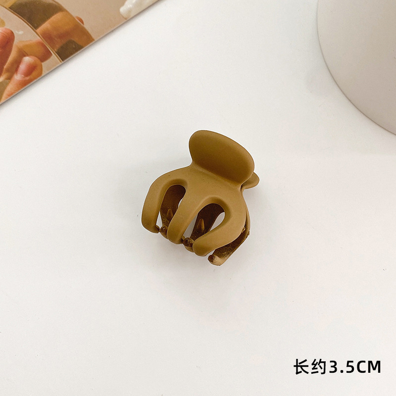 Cascada alta cola de caballo artefacto fijo clip pequeño horquilla femenino 2025 nuevo sombrero de clip de sentido avanzado en la parte posterior de la cabeza