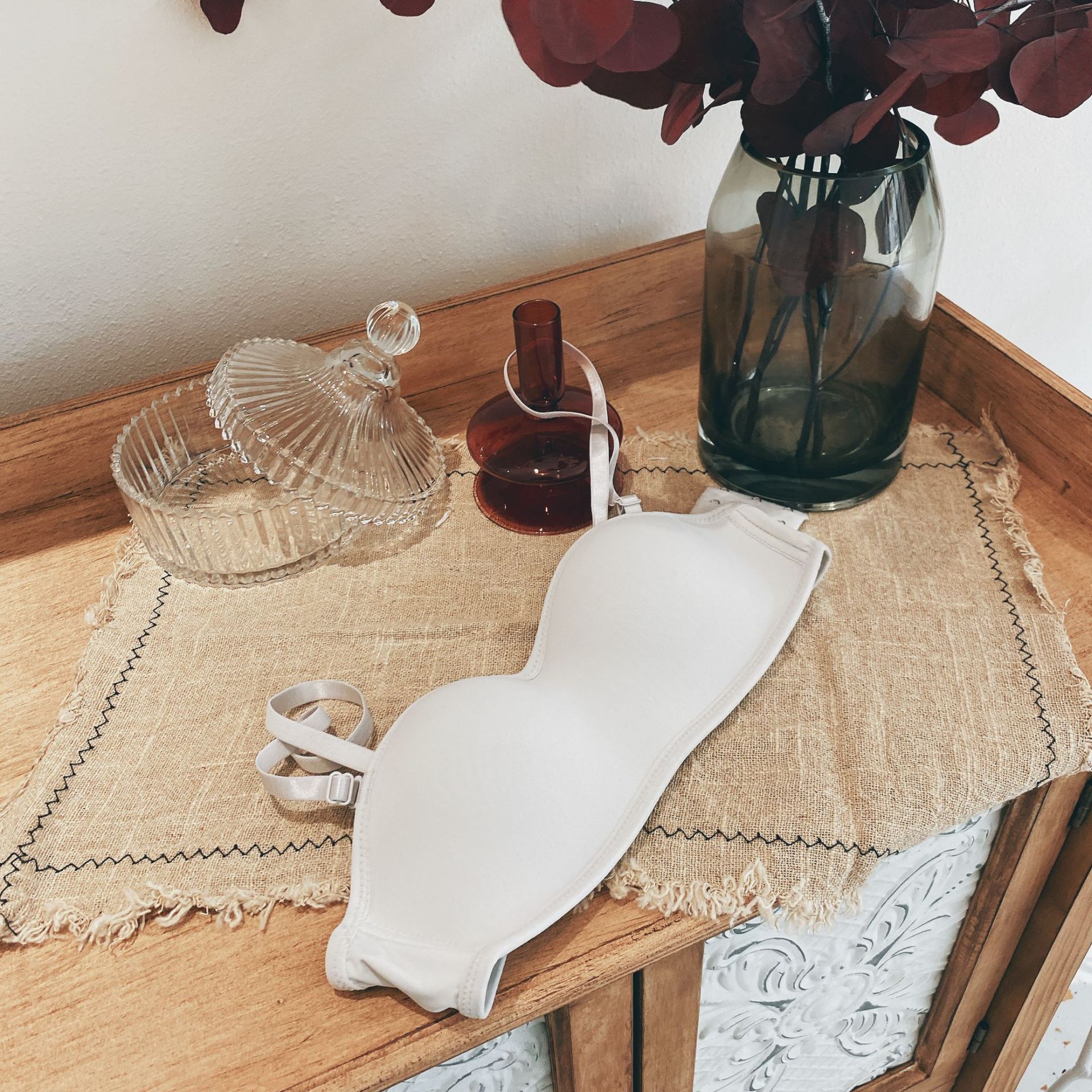 Sujetador de ropa interior de niña brillante sin costuras de una pieza