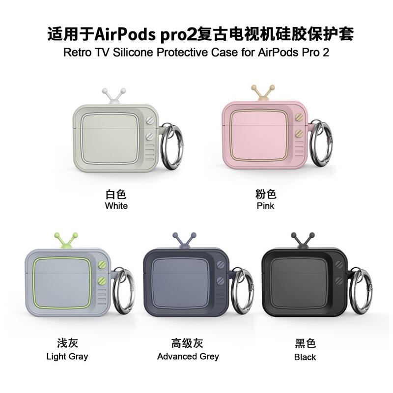Suitable for AirPods Pro2 Apple Bluetooth Headset Cartoon Silicone One-Piece Astronaut Anti-Fall Protective Cover