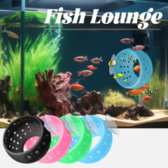国境を越えた爆発物Fish Lounge魚類洞窟休憩室吸盤隠れ水槽プラスチック装飾品