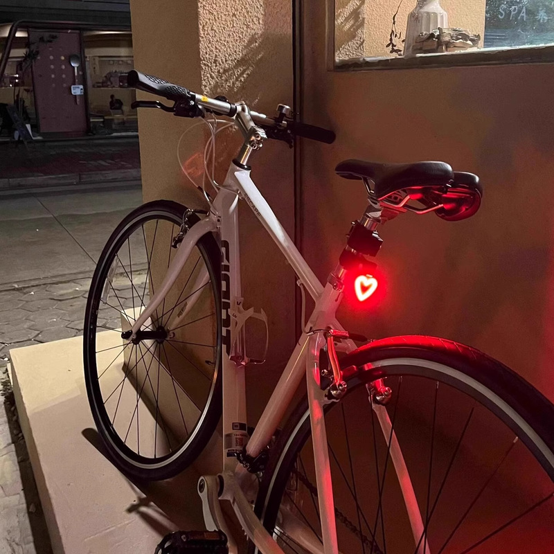 自行车灯尾灯充电夜骑灯山地车骑行灯警示装备配件单车公路车后灯|undefined
