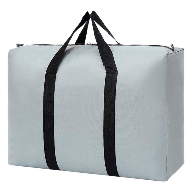 Storage Bag, Packaging Bag, Portable Oxford Cloth Bag, Large Moving Packing Bag, Solid Color Simple Luggage Bag, Large Capacity