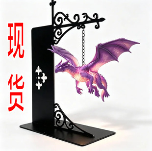 Dragon-shaped Bookshelf Lamp���Ε��ܟ��Ҹ������͕��ܟ�