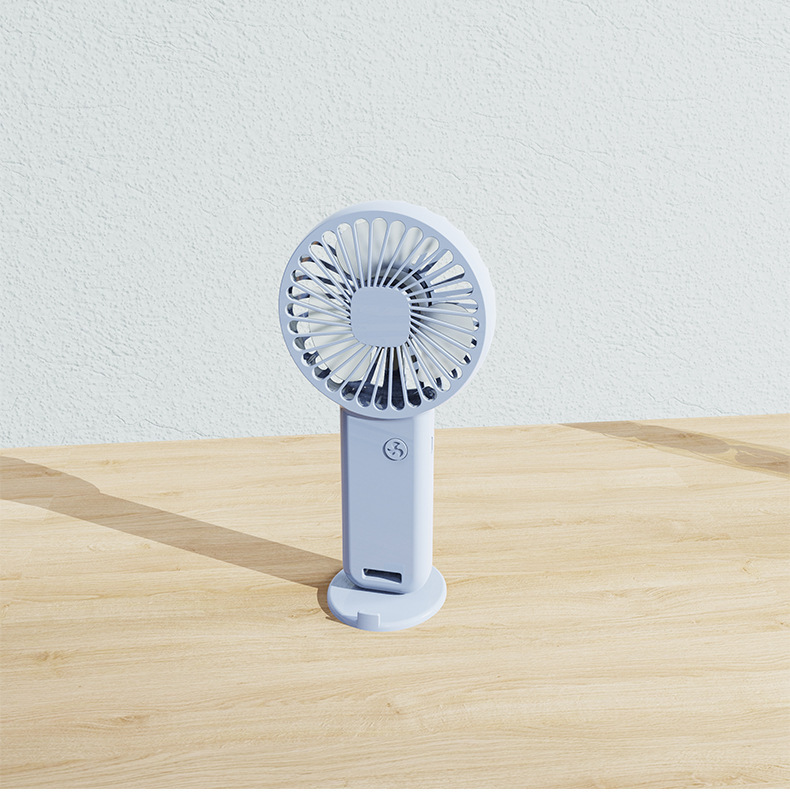 2025 新しいハンドヘルドファン USB 充電小型ファンポータブルミニ寮デスクトップサイレントギフトロゴ|undefined
