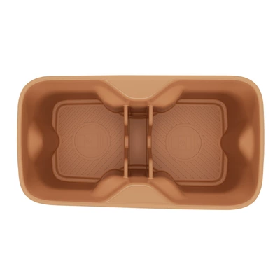 center console cup holder, anti-slip — Car storage bag/box