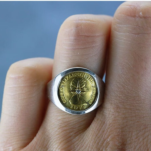 Minimalist Men's Titanium Steel Ring For Daily And Casual Wear_voghion.com