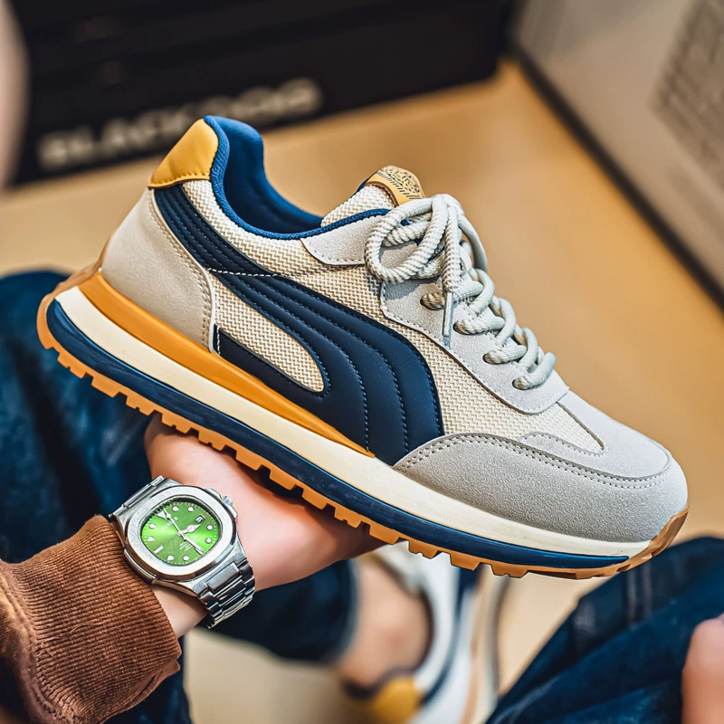 Весна и лето в прямом эфире мужская сетчатая обувь Agam обувь на открытом воздухе Спортивная обувь для бега на открытом воздухе Студенческая обувь Xuheng