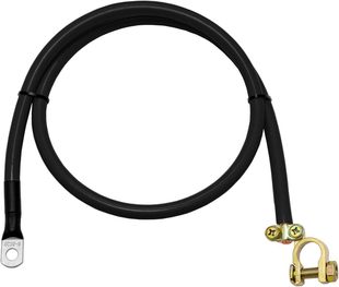 0,25m Batteriekabel Massekabel 50mm2 Schwarz Rohrkabelschuh