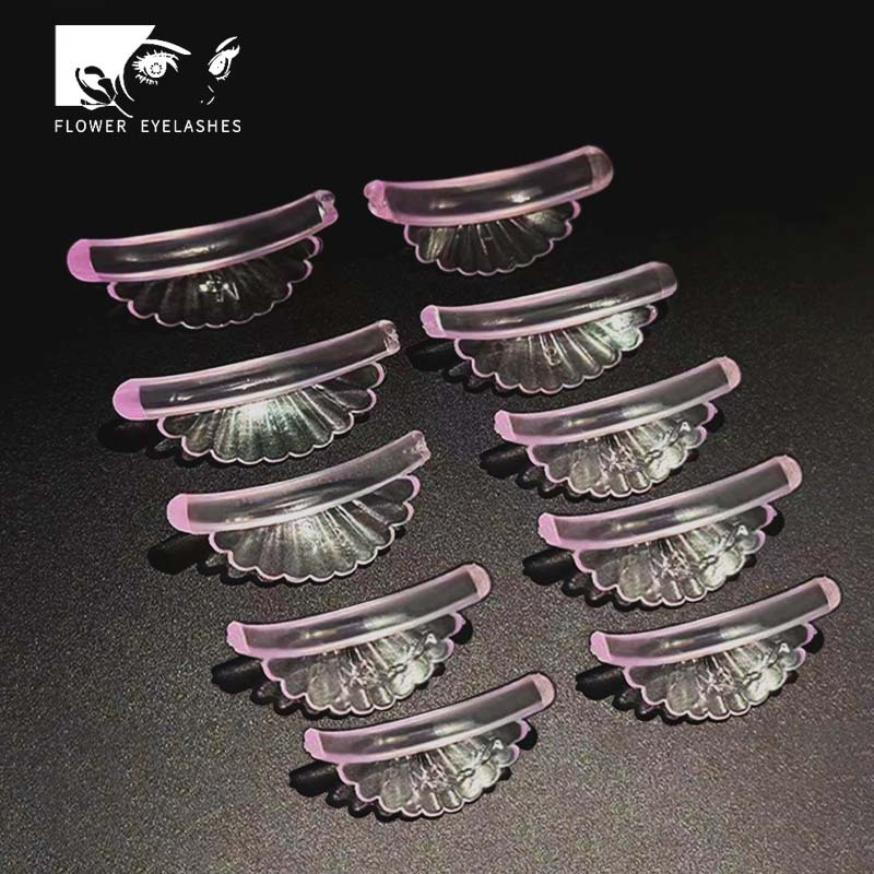 5 pares de queratina de gelatina transfronteriza 5 pares de juntas de silicona de proteína de pestañas calientes 5 pares de almohadillas de borde de girasol autoadhesivas de gelatina