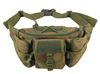 Belt bag suitable for men and women, tactics chest bag, waterproof bag for leisure, sports travel bag for cycling