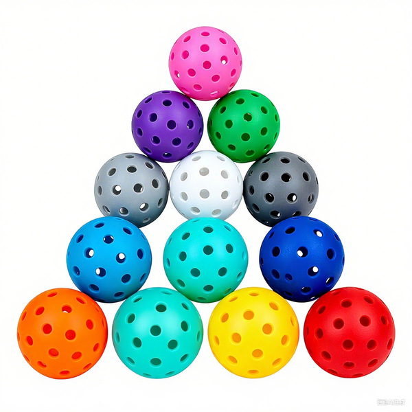 Pickleball ball barreled rotational molded ball 26-hole competition…