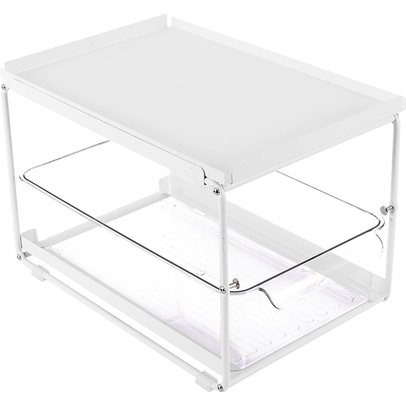 Amazon Kitchen Cabinet Single Snaping Frame Cartoder -based layered storage rack Multi -layer home factory wholesale