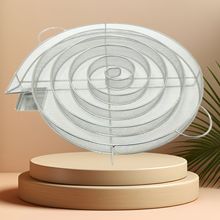 木炭烤肉用冷烟发生器现货 304不锈钢烟熏圆形网篮bbq木屑烟熏盘
