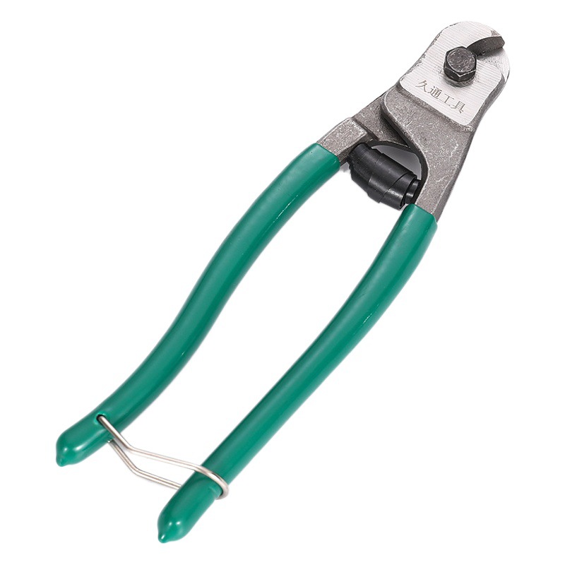 Los fabricantes venden Jiutong trenzado alicates de alambre de acero cuerda de alambre de acero tijeras de cuerda de alambre de acero de 8 pulgadas herramientas de hardware