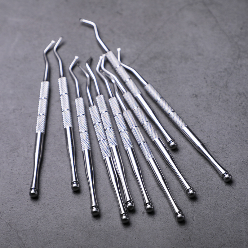Stainless steel armor spoon toenail dirt cleaning tillers…