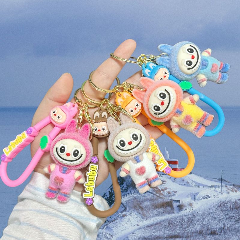 国境を越えた人気のLabubuシリーズキーホルダー女装かわいい人形キーホルダーブラインドボックスLABUBUギフトトレンディなおもちゃ|undefined