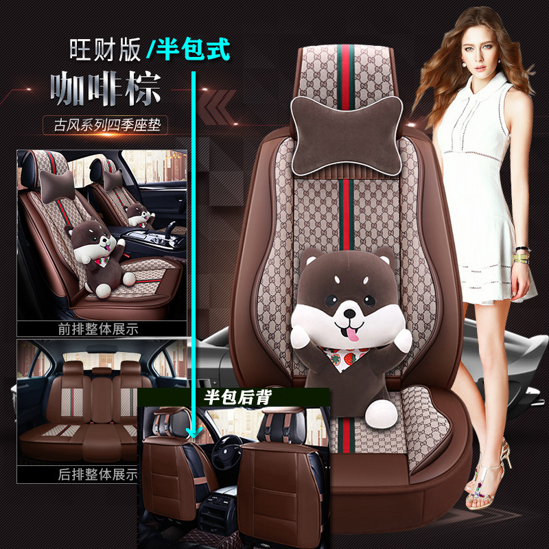 골동품 하프 팩-커피 다크 브라운 [왕카이판]