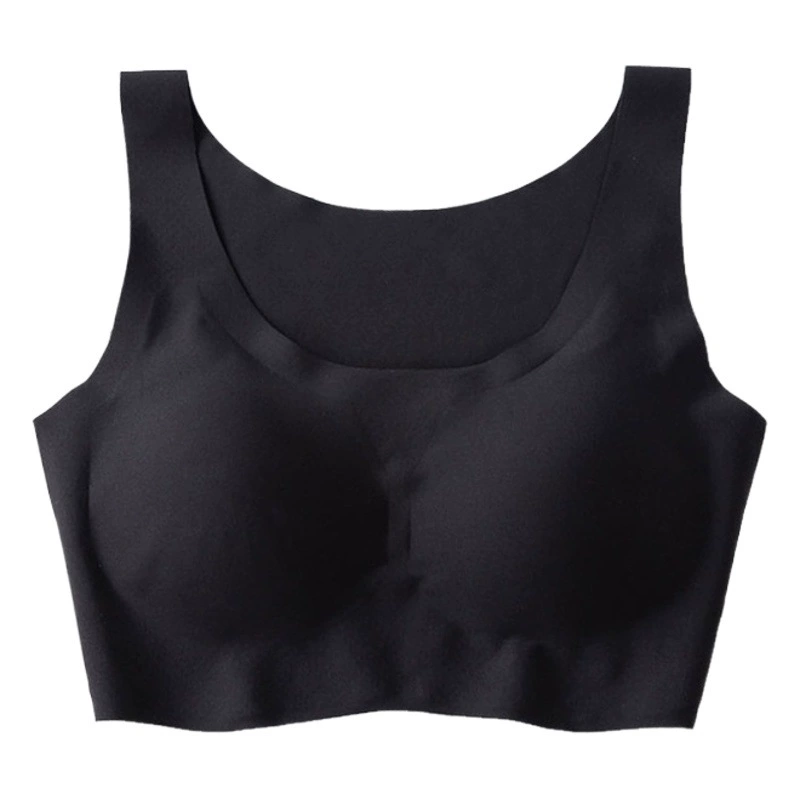 Та же bra без стального кольца спинной бюстгальтер без следов ледяной шелк бюстгальтер нижнее белье для женщин Сексуальный бюстгальтер