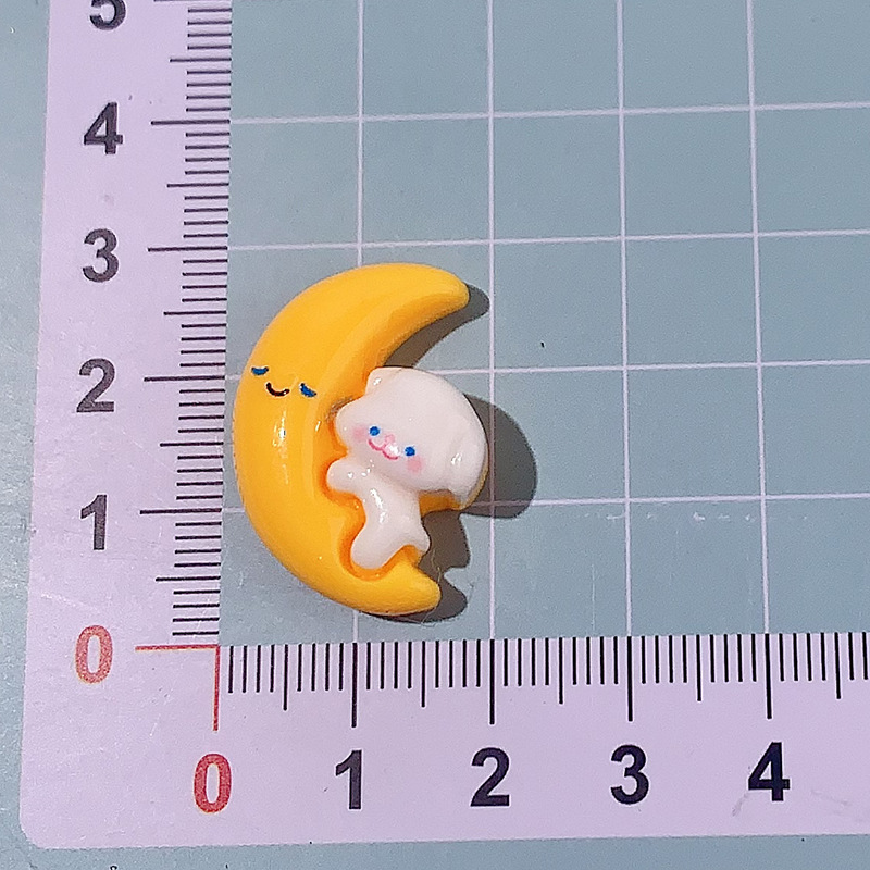 Nuevos accesorios de resina de serie de dibujos animados Happy Dog DIY decoración de cabello pegamento crema agujero de caja de teléfono móvil agujero material de colgante de hebilla