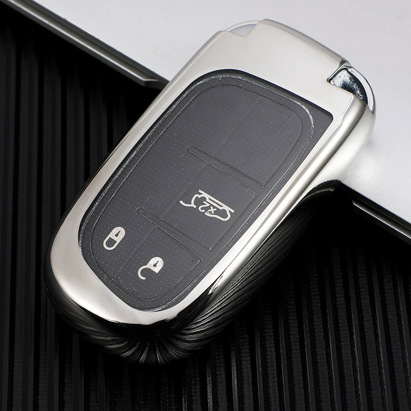 Чехол для автомобильного ключа Jepudi подходит для большого командного/бесплатного рыцарского легкого корпуса, Доджа, чехла для ключей, винила из ТПУ
