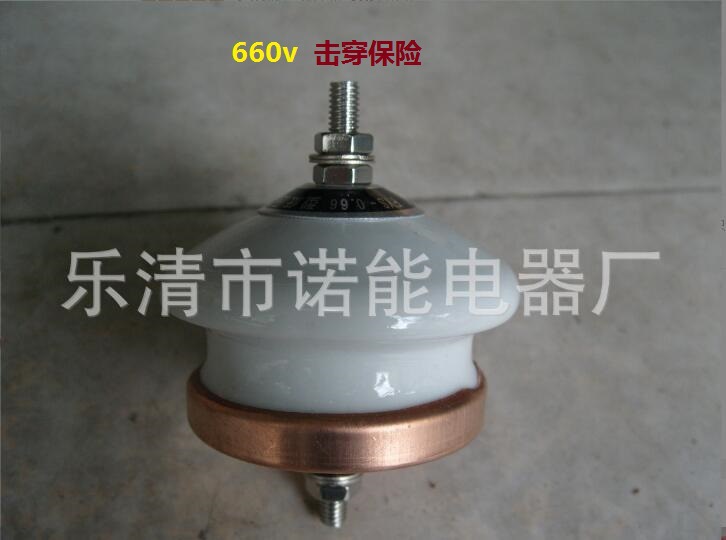 诺能电器     电压互感器二次击穿保险器JBO-0.66   击穿保险660v
