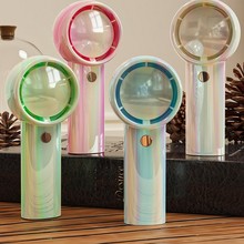 夏季电风扇宿舍学生手持小风扇 USB卡通风扇小型便携可爱迷你风扇