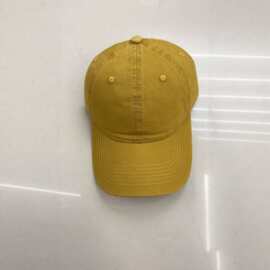 美式复古纯色百搭棒球帽男女春夏遮阳鸭舌帽轻薄透气基础款情侣款