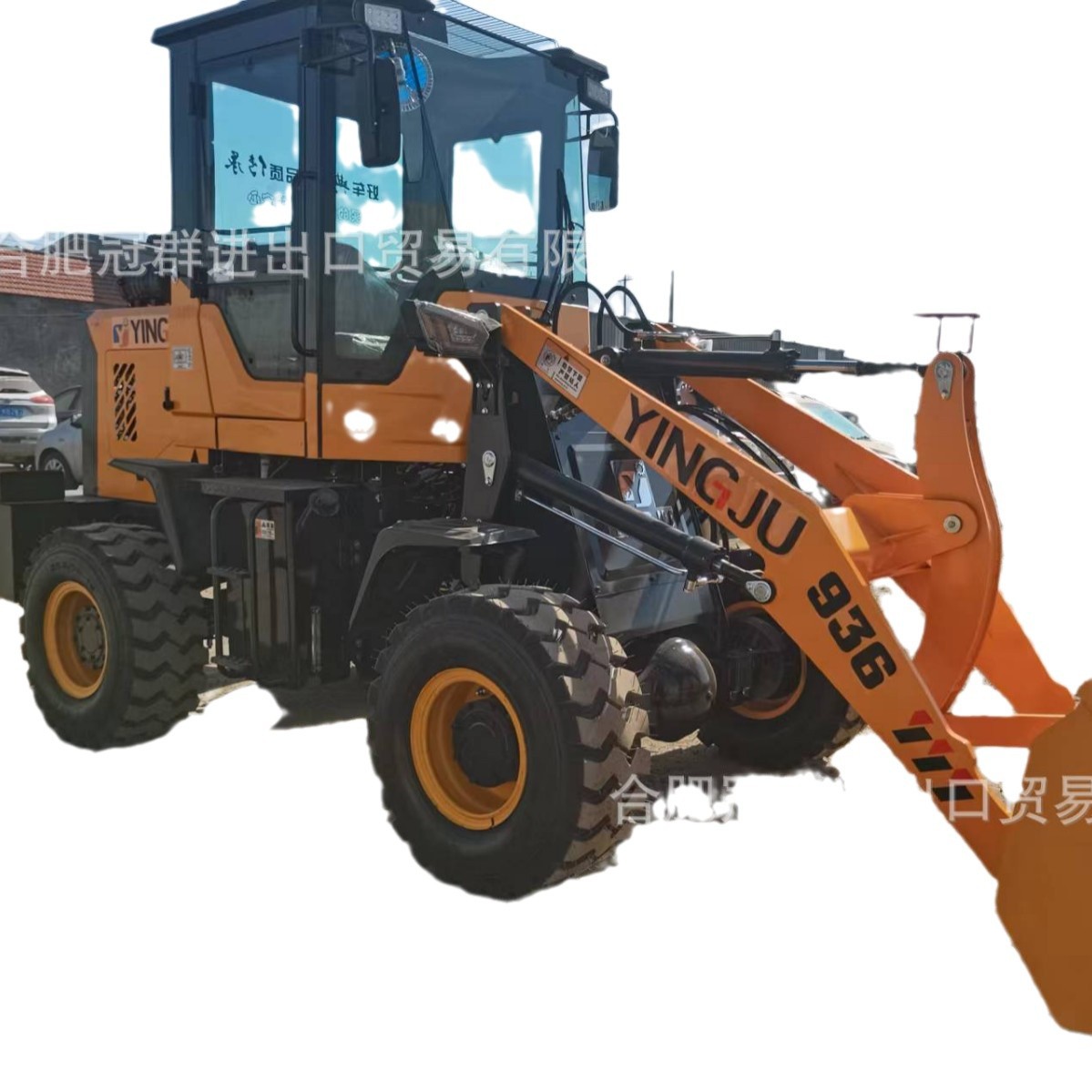 Nuevo pequeño cargador granja invernadero huerto comercio exterior transfronterizo suministro directo cargador de 2 toneladas