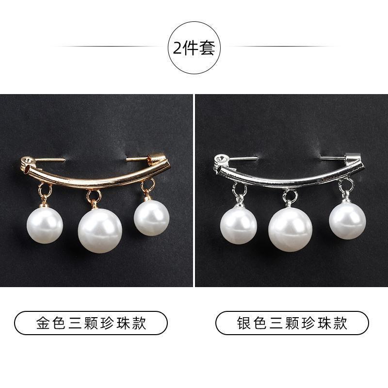 おしゃれなブローチ、エレガントなスカート、露出防止加工品、高級女性用コサージュピン、女性用襟ピン、カーディガン固定用|undefined