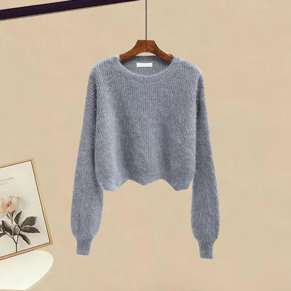 1273#gray sweater