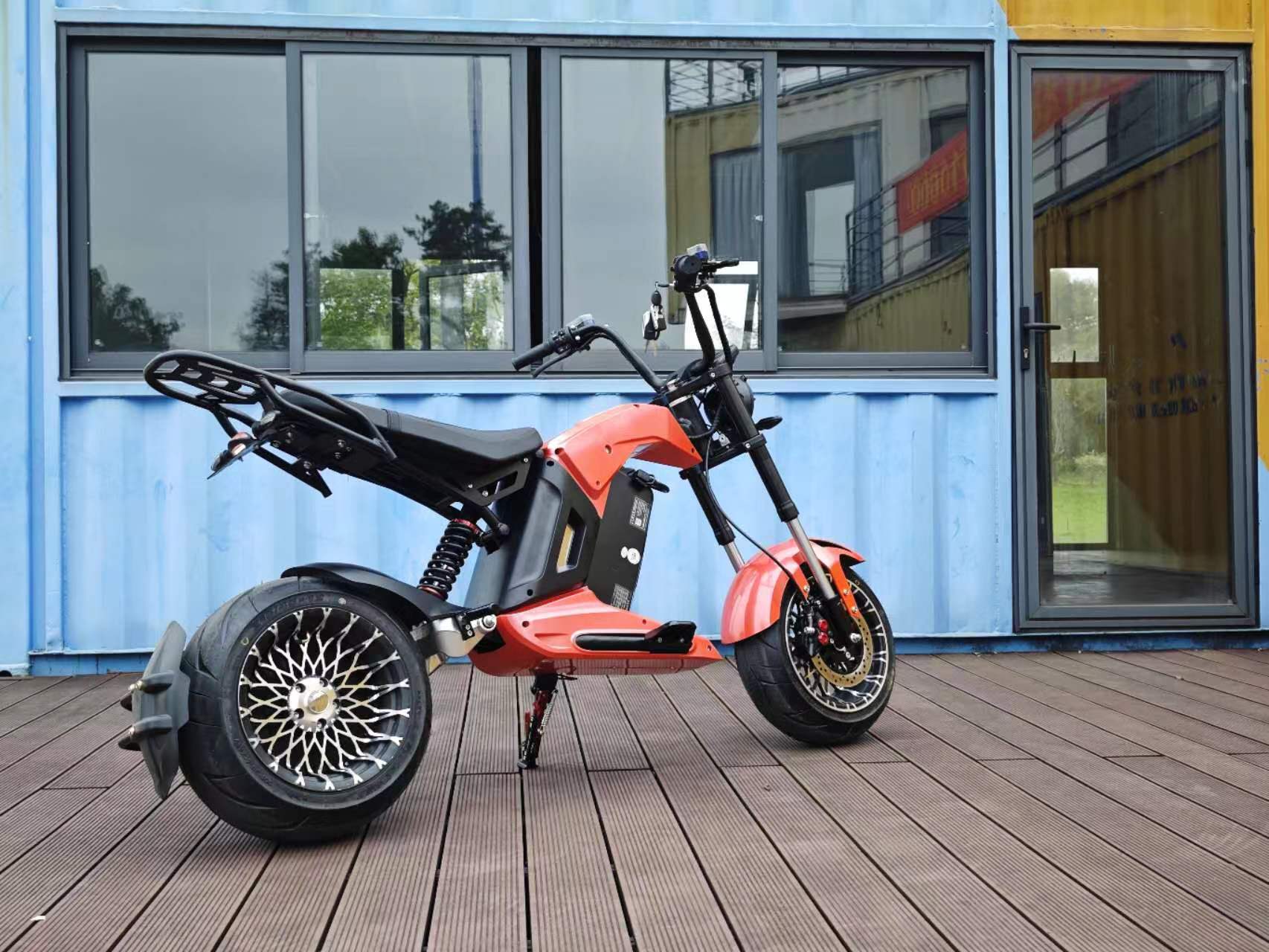 Eec, Dot Harley Electric Scooter Adult Mobility Scooter Overseas Delivery Two-Wheeled Motorcycle Hm-8 Electric Scooter Battery Vehicle