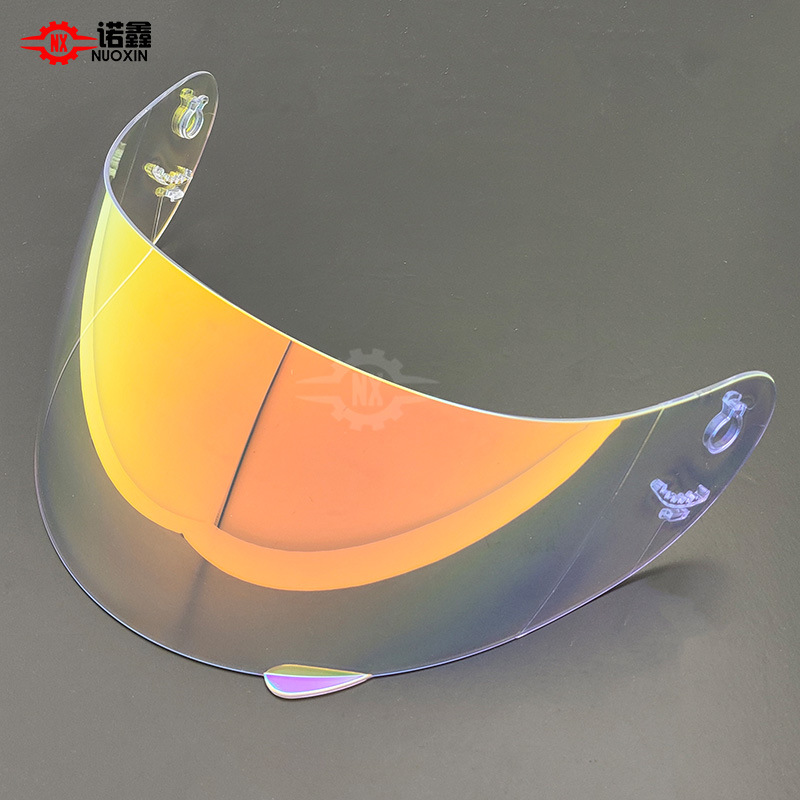 Adaptable KYT K2 Lens Anti-fog Sticker Electroplated Aurora Day and Night Universal Helmet Lens Motorcycle Motorcycle Equipment