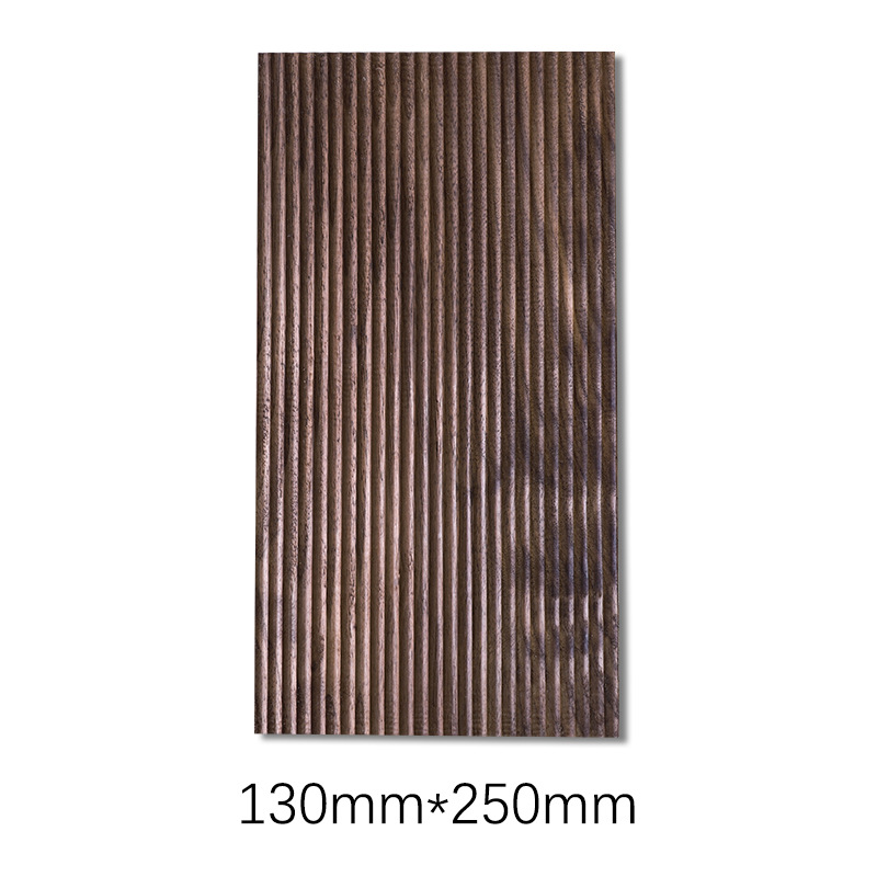 블랙 호두 세로 줄무늬