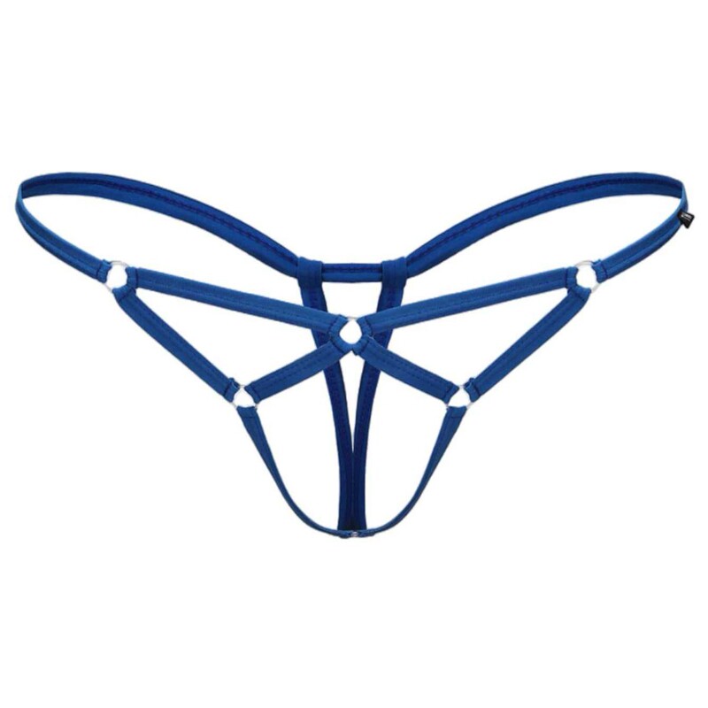 Cross-Border Overseas Platform Men's Thong Sexy No-Take-Off Thin String Bandage Plastic Transparent Ring Novelty Men's Underwear Cross-Border Overseas Platform Men's Thong Sexy No-Take-Off Thin String Bandage Plastic Transparent Ring Novelty Men's Underwear