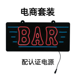 47cmバー広告看板ledシリコンネオンサインbar広告看板ネオン標識灯