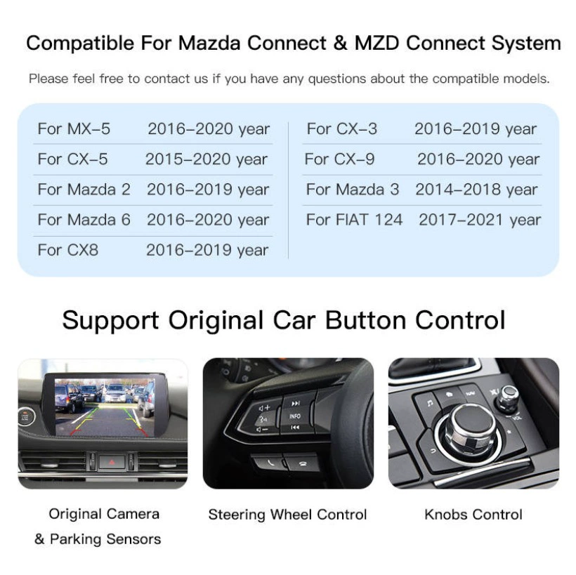 Подходит Mazda CarPlay Android Auto USB-бокс TK78 66 9U0C модуль K1414