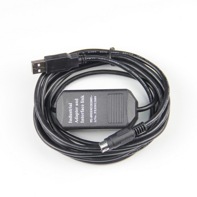 适用施耐德Twido PLC编程电缆TSXPCX3030-C与电脑usb口下载数据线|ms