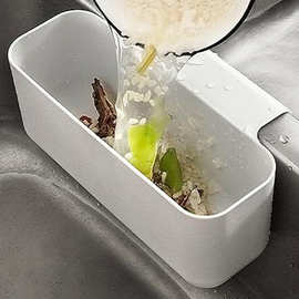 厨房水槽悬挂式沥水篮水池厨余垃圾收纳篮多功能洗碗池置物架挂篮