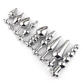 金属不锈钢电击马眼插棒尿道扩张器刺激同志另类玩具成人情趣用品