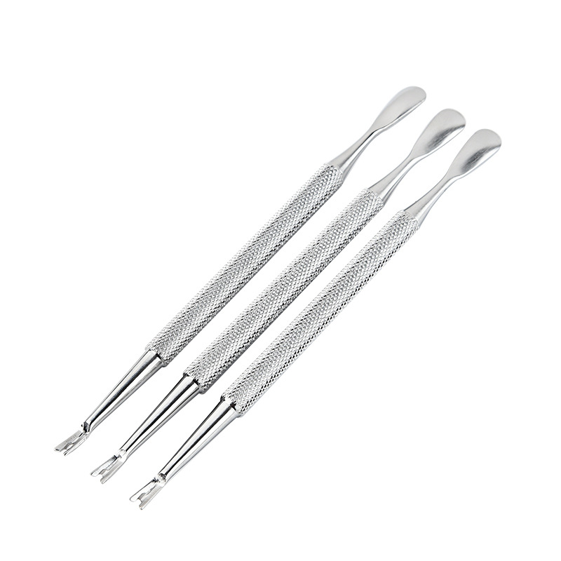 exfoliating manicure tools set for manicure stainless steel