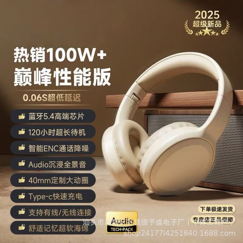 跨境新款56头戴式耳机华强北私模无线蓝牙耳机超长续航现货代发|undefined