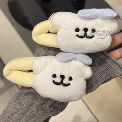 新しい子犬ブルーリボン秋と冬の新しいかわいい漫画ぬいぐるみクリップ日本と韓国の女の子ぬいぐるみヘアクリップ
