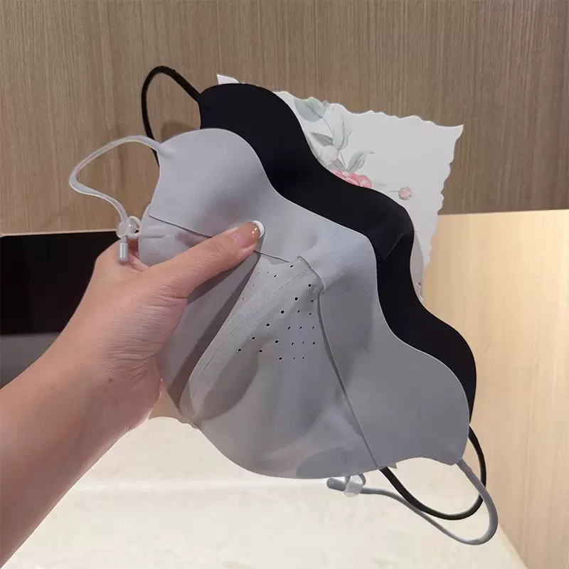 夏季软骨支撑专用防晒口罩女防紫外线立体显脸小无痕面罩脸基尼男