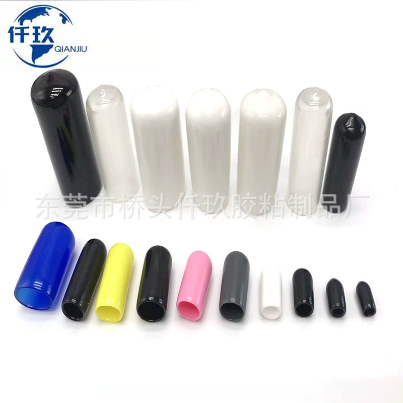 Оптовая Продажа с фабрики силиконовый рукав мягкая ПВХ нить защитный колпачок винт силиконовая заглушка Резиновый рукав круглый силиконовый плоский комплект