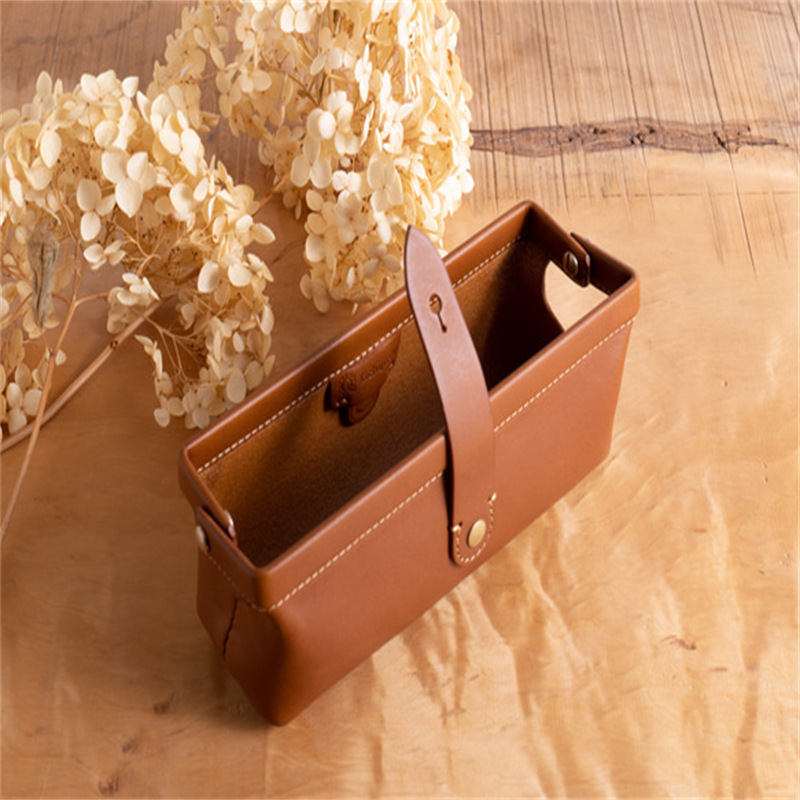 European And American Retro Style Glasses Box Multi-size Leather Storage Portable Large Capacity Makeup Brush Bag_voghion.com