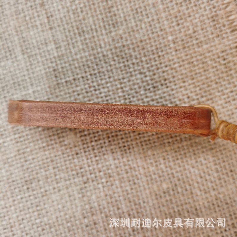 両面第一層牛革研磨ペンダント、植物タンニンなめし、良い意味のタグ、本革の安全タグ、しおり、カーペンダント、カスタマイズ|undefined