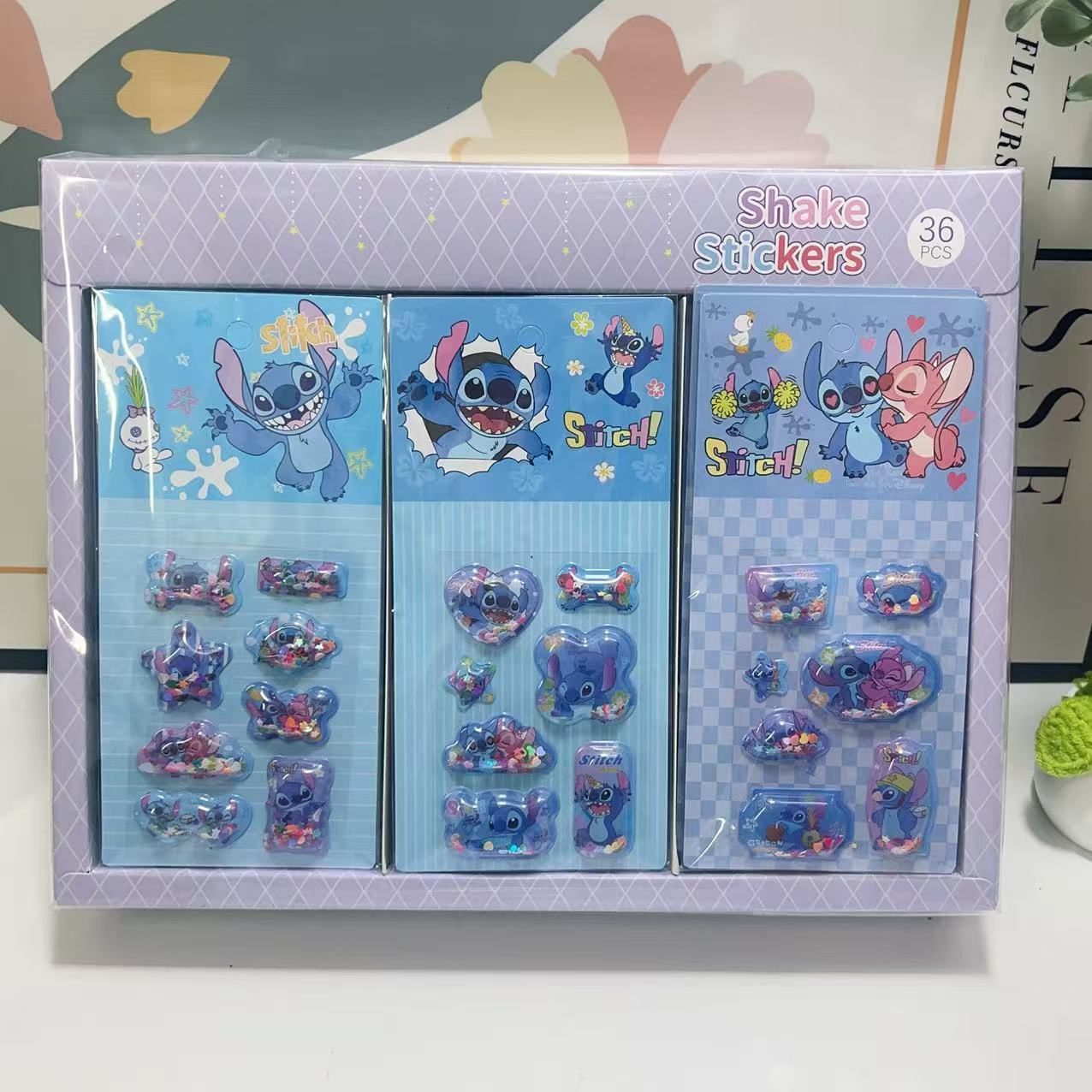 스티치 파우더 셰이커 스티커