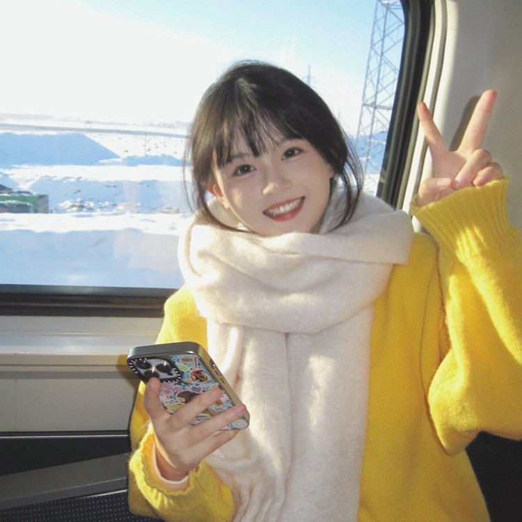 欣欣子同款韩系格子围巾女秋冬季高级感保暖披肩马海毛学生围脖男|undefined